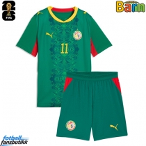 Senegal Nicolas Jackson #11 Bortedraktsett Barn EM 2024 Kortermet (+ Korte bukser)